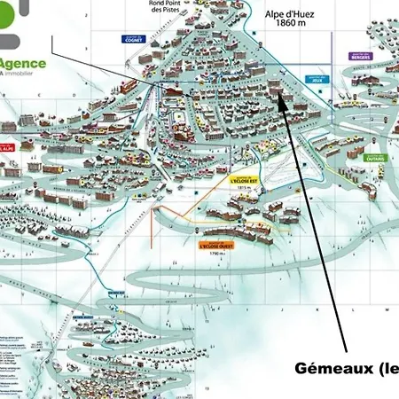 Confortable Pour 4, A 50m Des Pistes Et Proche Commodites - L'alpe D'huez - Fr-1-405-205 Apartment